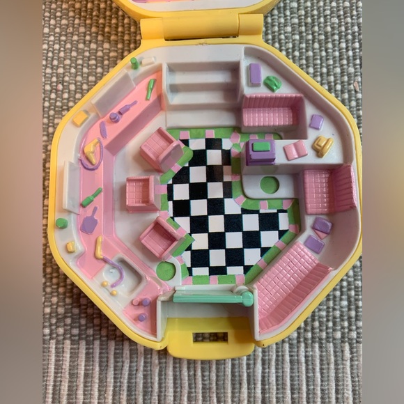1990 Polly Pocket Vintage Polly’s Hair Salon, Bluebird - Picture 7 of 12